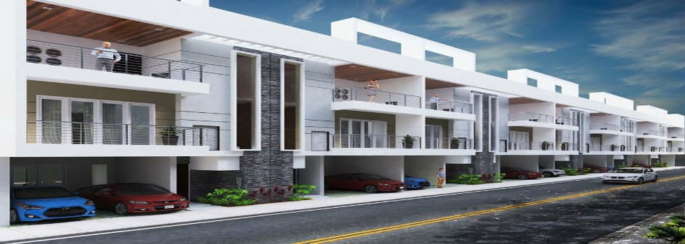 Ultra Luxury Row Villas in Thanisandra