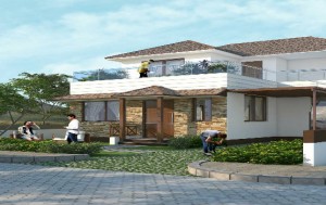 Misty Hills integrated development Villas Devenahalli